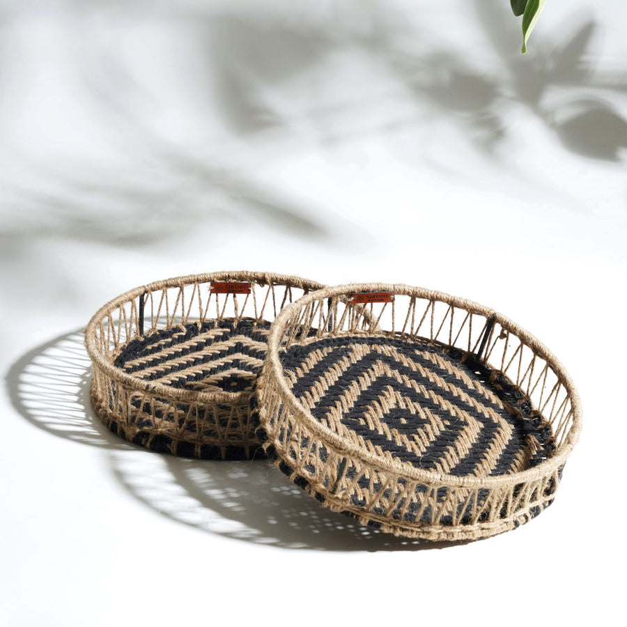 Chakor Jute & Cotton Tray