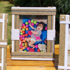 Breeze Jute & Cotton Photo Frame
