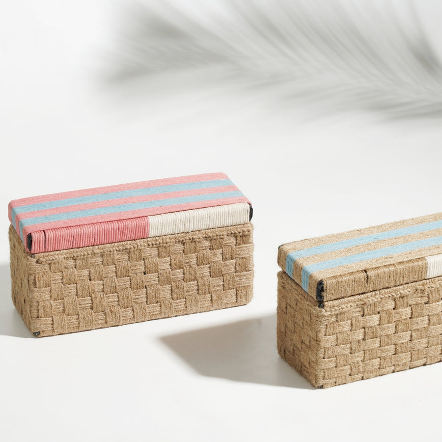 Pastel Brick Wine Box