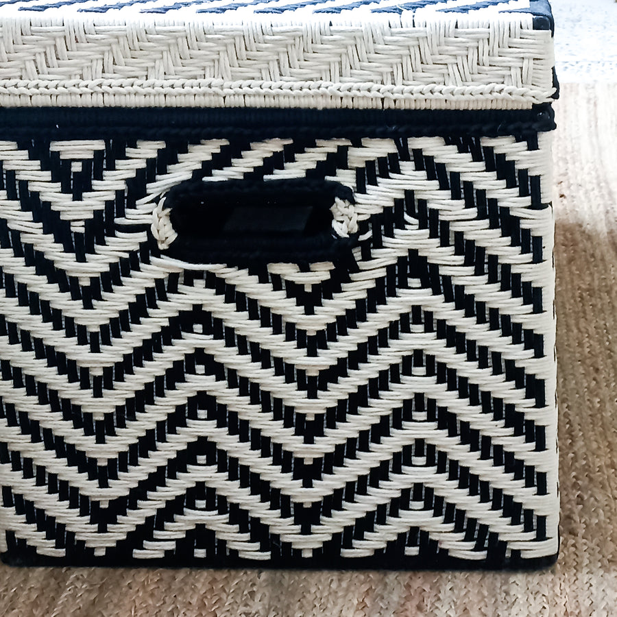 The Buff Jute & Cotton Trunk