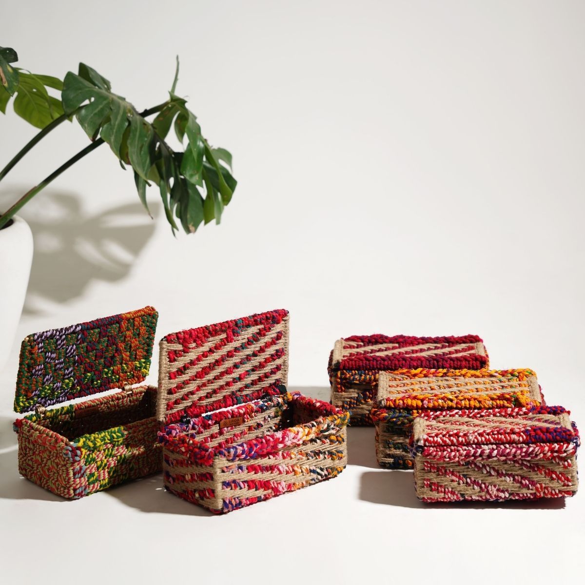 Sarangi Jute & Textile Box