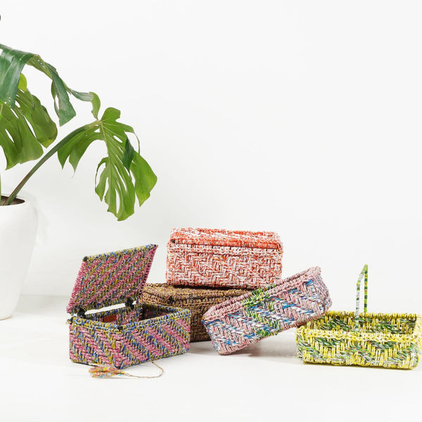 Colorful Upcycled Gift Box